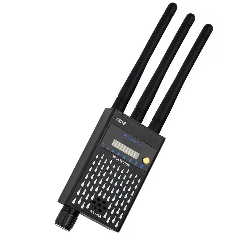 G618 Proker الكاشف 3 هوائي مكافحة التجسس RF CDMA مكتشف إشارة ل GSM علة جهاز تحديد المواقع المقتفي كاميرا خفيّة ذات انترنت لاسلكي التنصت