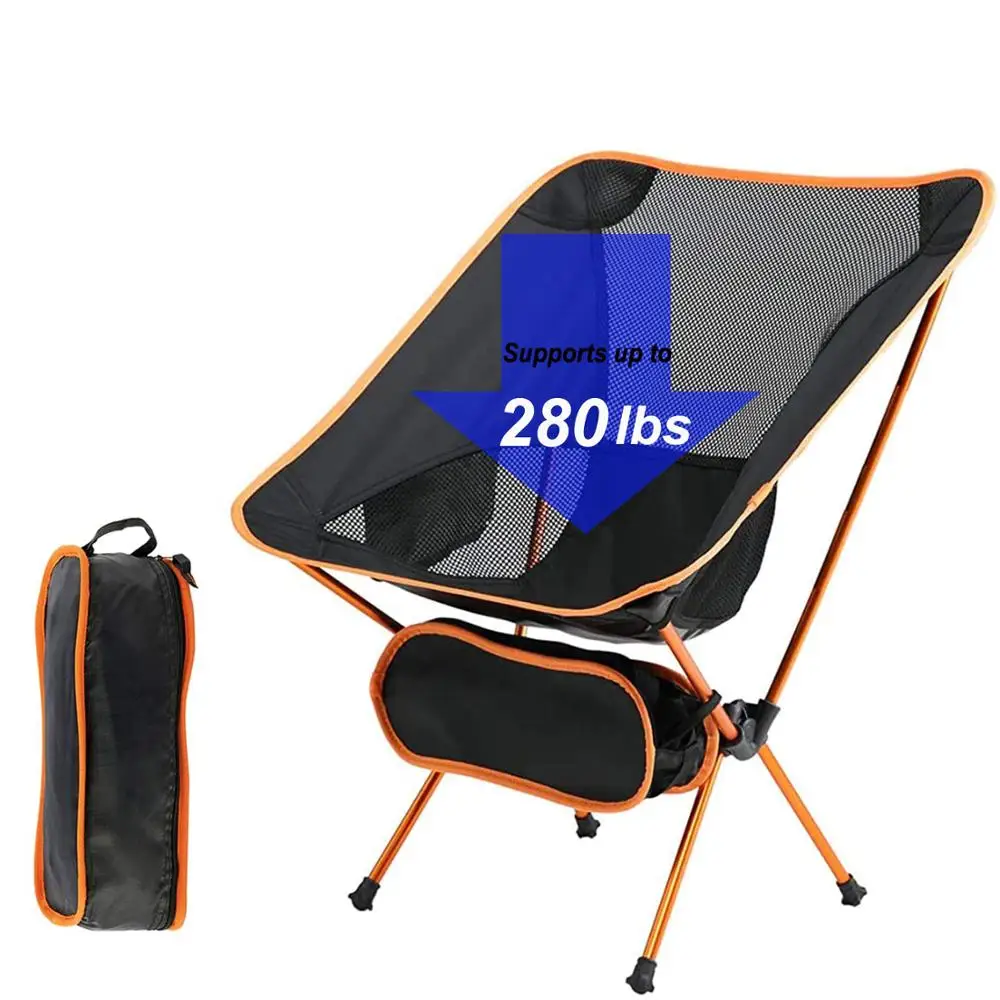 

Lightweight folding fishing chair with aluminum alloy frame and 600D Oxford cloth for dining ,hiking and fishing chair