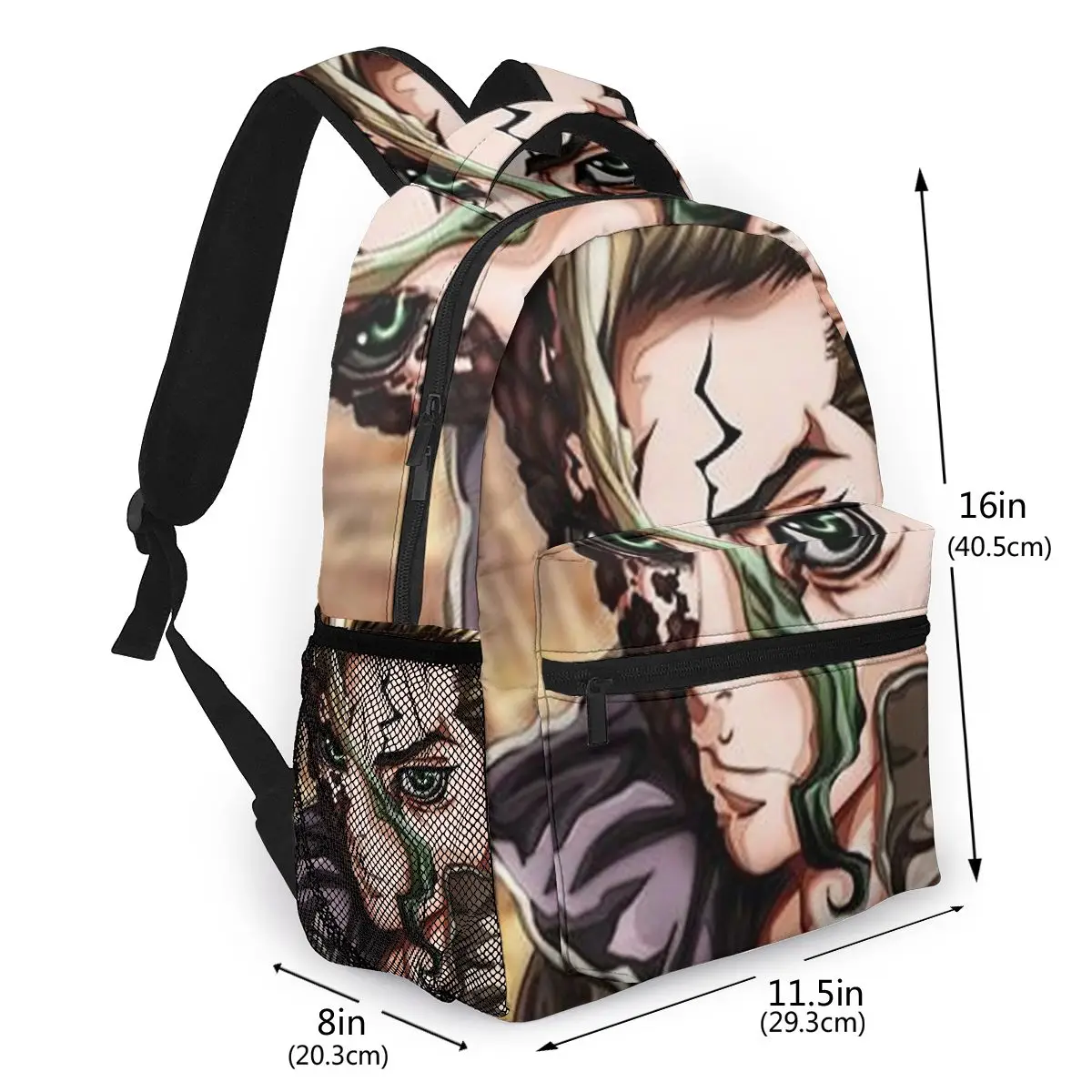 Dr Stone - Senku Graffiti Backpack for Girls Boys Travel RucksackBackpacks for Teenage school bag