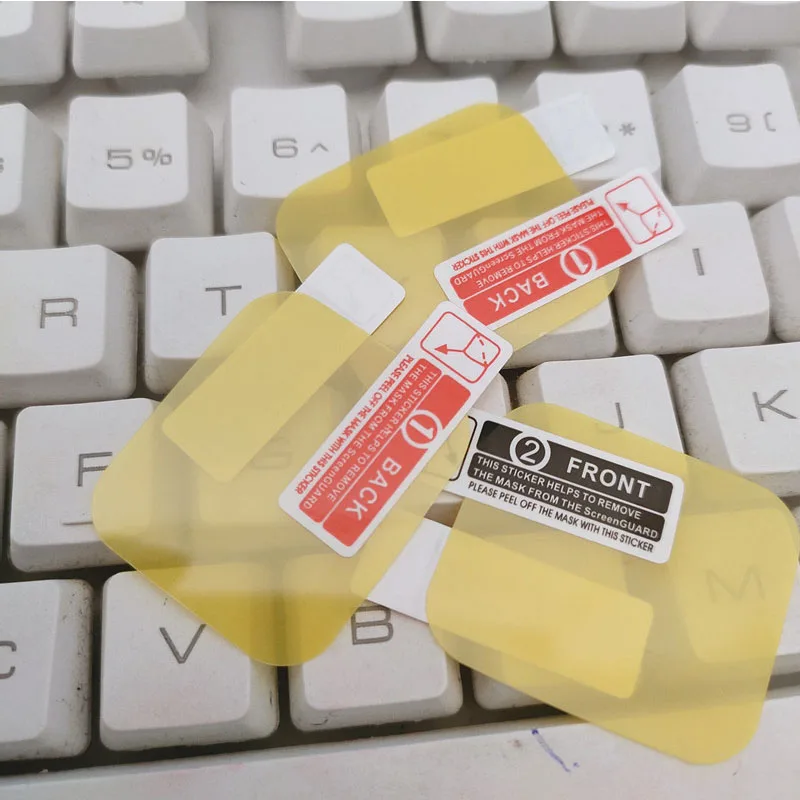 2 Chiếc Siêu Mỏng HD Bảo Vệ Bộ Phim Dành Cho Xiaomi Haylou LS02 Full Màn Hình Bảo Vệ Bộ Phim Đồng Hồ Thông Minh Smartwatch Phụ Kiện Ốp Lưng Clear Cover