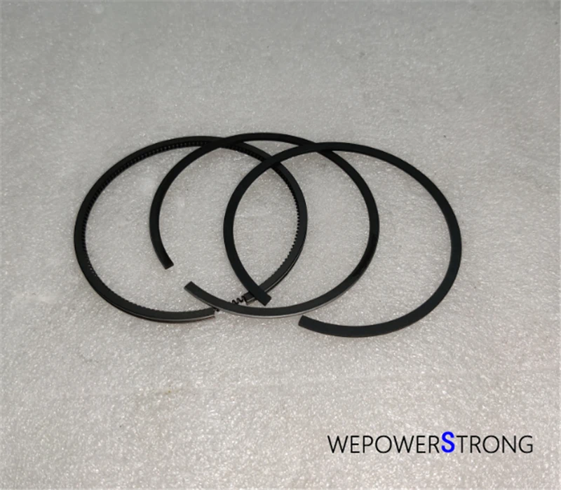 Piston Rings Set For 170F 173F 178F 186F 188F 190F 192F Small Air Cool Diesel Engines Generator Spare Parts