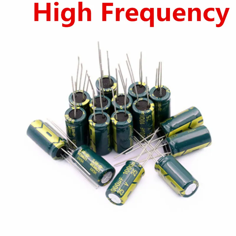 High Frequency 6.3V 10V 16V 25V 35V 50V 400V 450V Capacitor 22UF 47UF 100UF 220UF 330UF 470UF 680UF 1000UF 1500UF 2200UF 3300UF