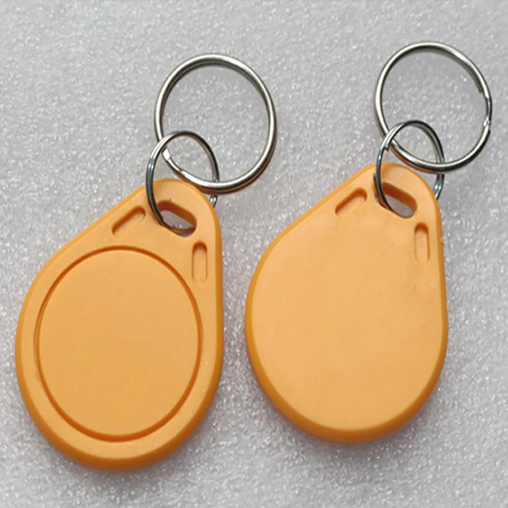 100 unids/lote UID 13,56 MHz IC Clone Card, etiquetas de clave inteligentes intercambiables, duplicador de tarjetas, copia IC Key Keyfobs Token Tags