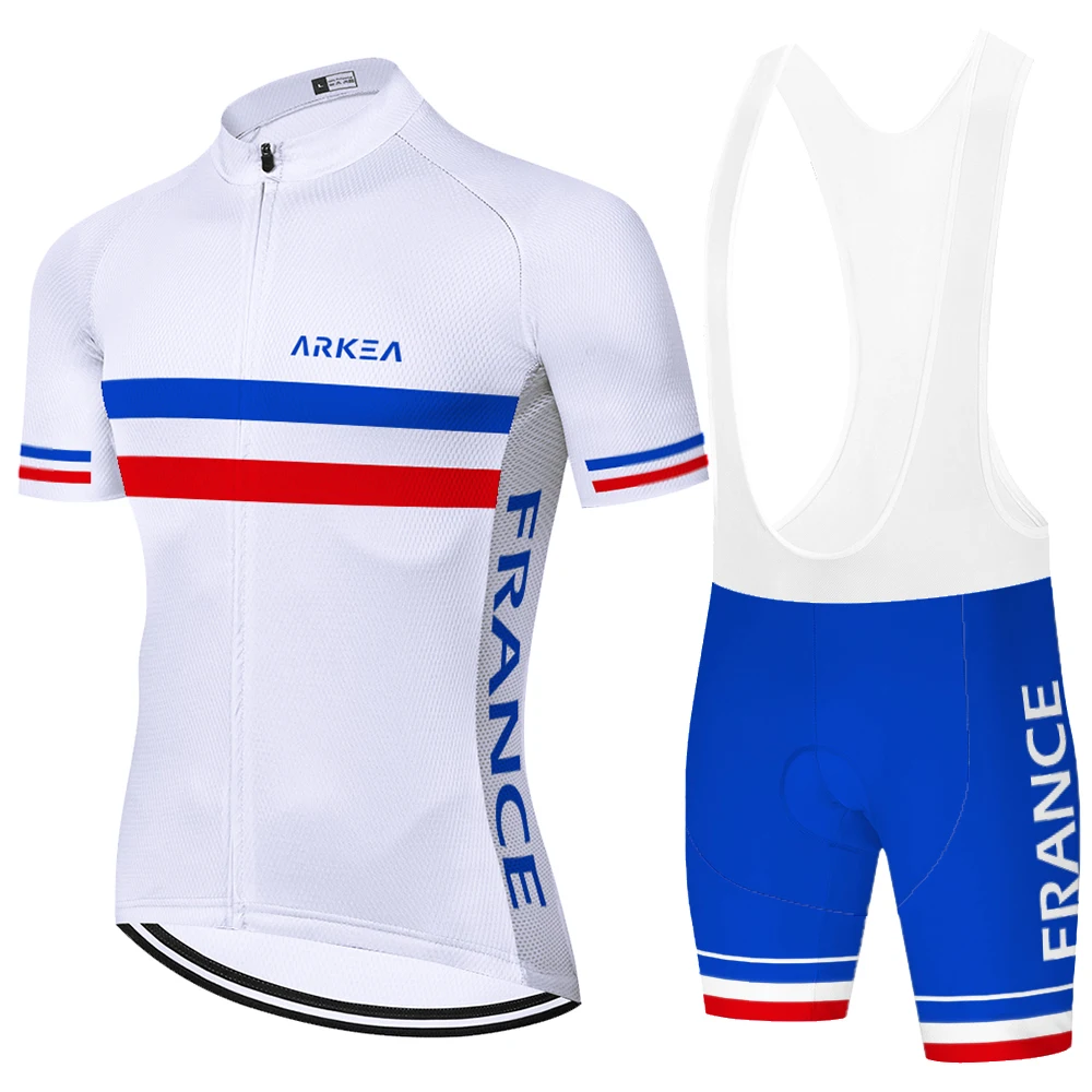 2025 frança Conjunto Ciclismo Masculino Fietskleding Heren Camisa de Ciclismo Bermuda Ciclismo Maillot Ciclismo Hombre pentruokoaдки