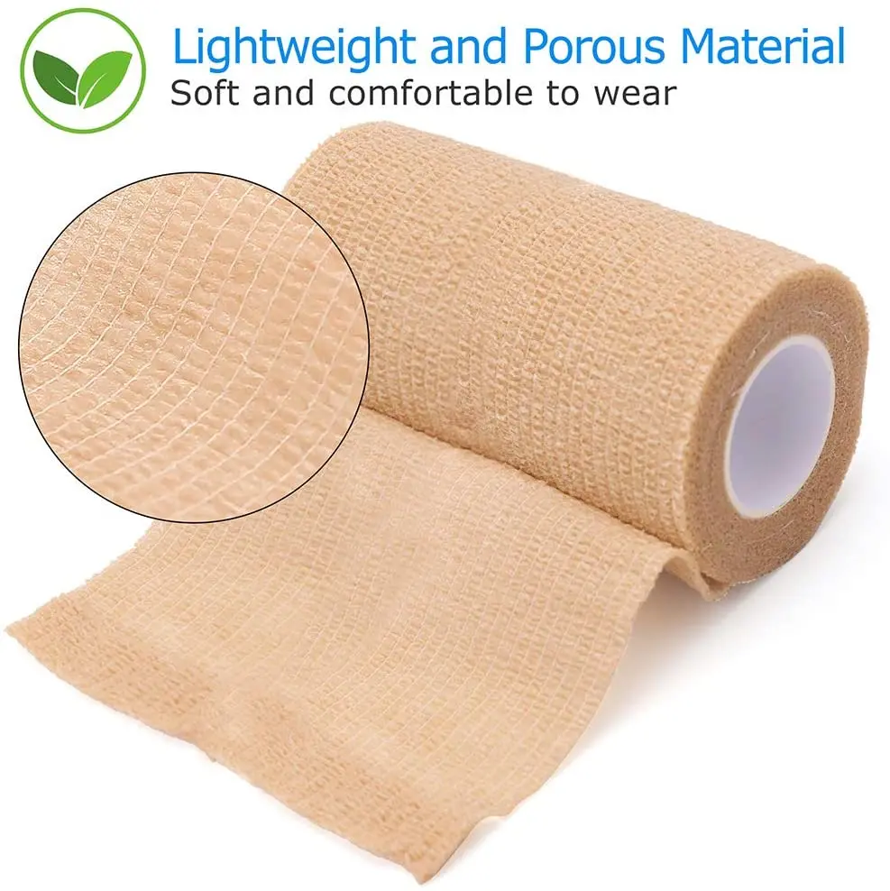 10cm 16 Rolls Self Adhesive Bandage for Dog Cat Horse Pet Animals Wrist Ankle Swelling Sprains