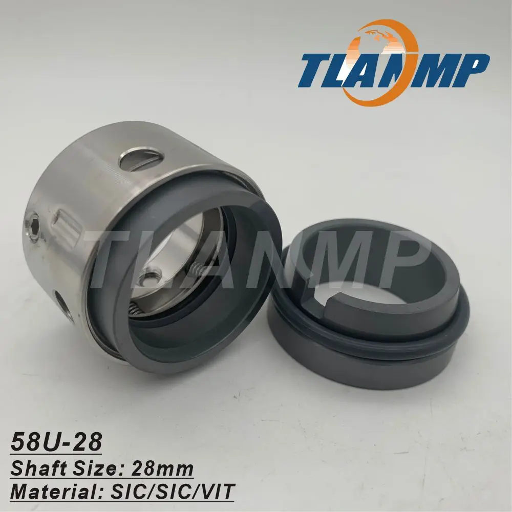 T58U-28 , 0280/58U TLANMP Mechanical Seals |Type 58U Unbalance type for Shaft Size 28mm Pumps