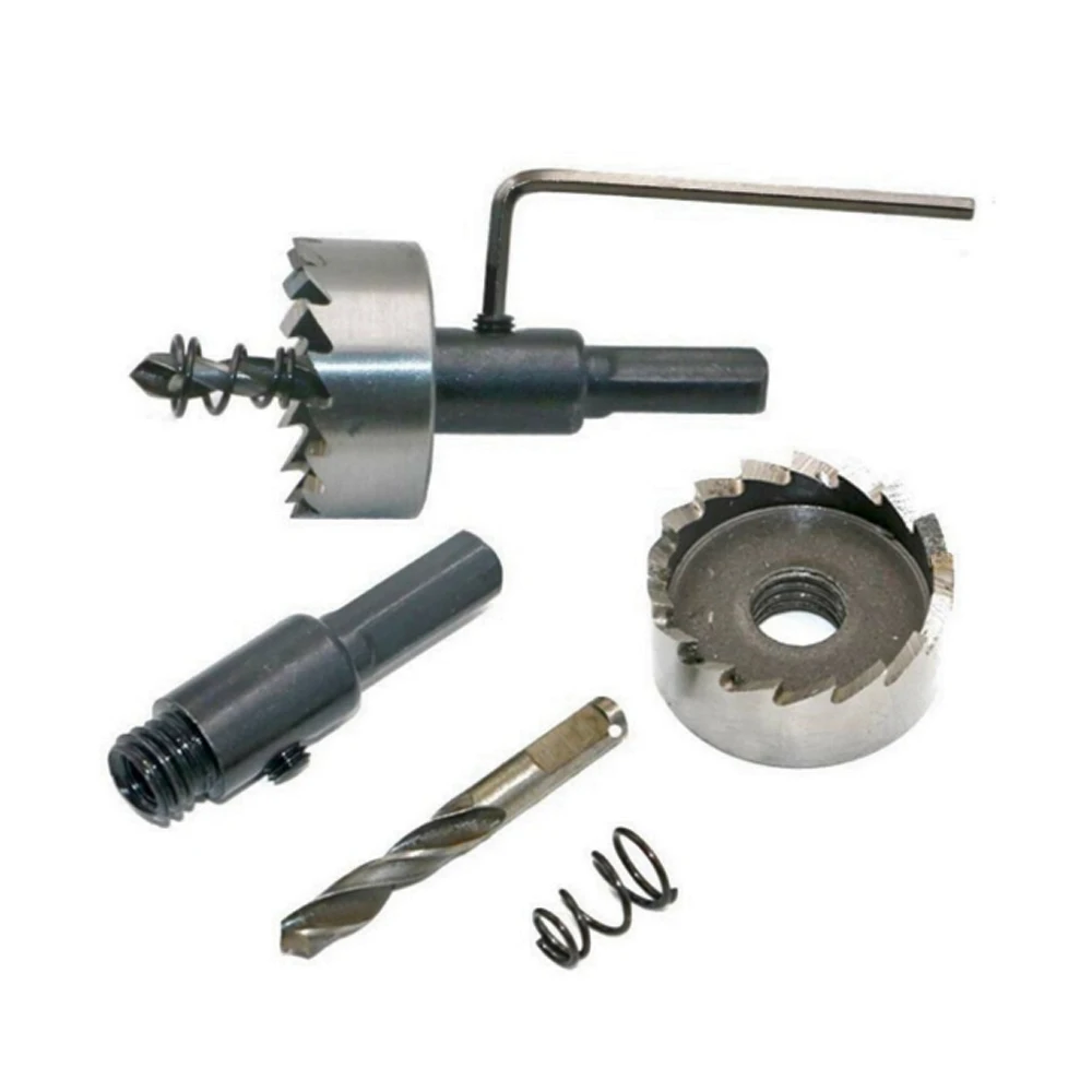 13/12pcs/set 15-50mm HSS Drill Bit Set Holesaw Hole Saw Cutter Drilling Kit Hand Tool for Wood Stainless Steel Metal