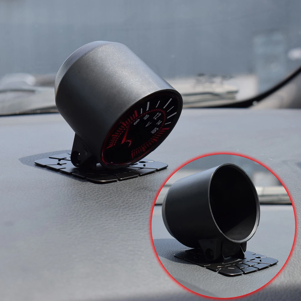52mm 2\'\' Universal Single Gauge Pod Gauge Pillar Dash Pod Mount Holder Car Accessories Water Temp Oil Temp Oil Pressure EGT