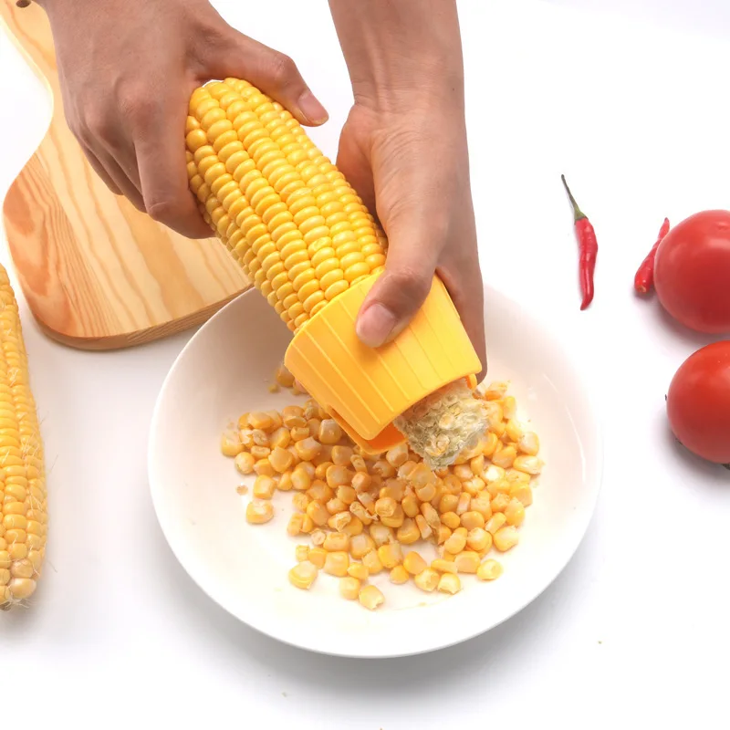 

Gadgets Corn Stripper Cob Cutter Remove Kitchen Accessories Cooking Tools Cooking tools Kitchen Cob Remover cooking tools