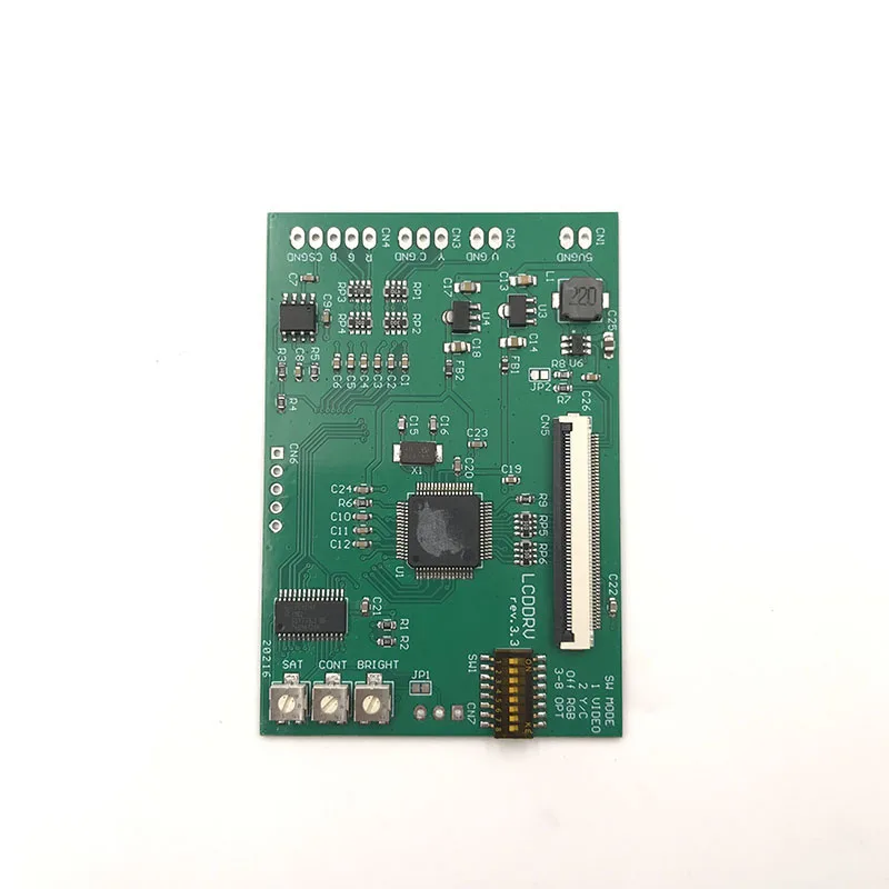 Screen Mod RGB Board LCDDRV REV 3.3 for sega MD1 MD2 Nomad  pcegt pcelt 3.5" 4" LCD