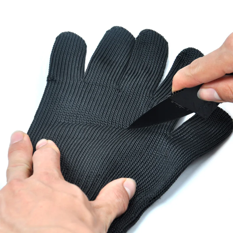 Food processing kitchen carving Safety glove planting flower catching fish seafood Anti-cutting glove Stab proof hand guard