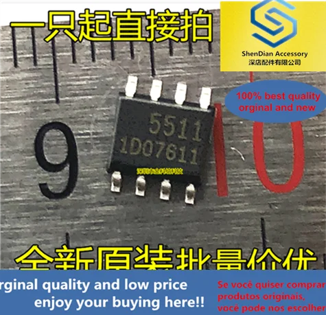 

10pcs only orginal new power management chip FA5511N-D1-TE1 FA5511 5511 SMD SOP