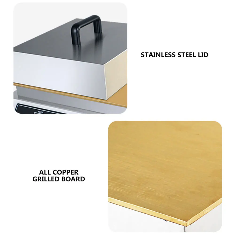 Commerciale Waffle Iron antiaderente Cake Maker Fluffy pancake macchina per focaccine a doppia testa Dorayaki Muffin Grill elettrodomestici da cucina