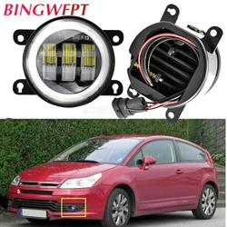 2pcs Angel Eye Fog Lights For Citroen C3 C4 C5 C6 C-Crosser Xsara Picasso 1999-2015 Fog Lamp Assembly Super Bright Fog Light