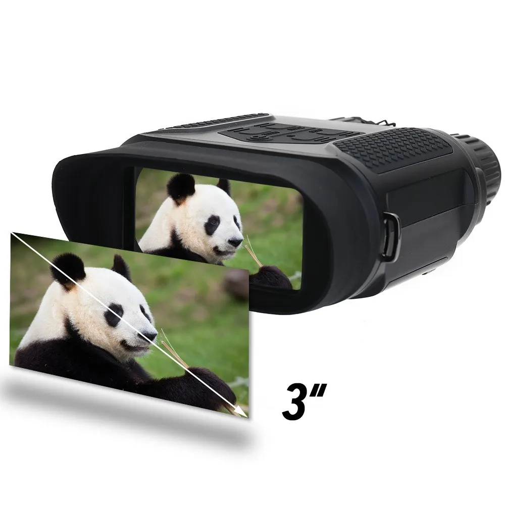 Night Vision Binocular High Definition Magnification Infrared Digital Scope With 4G TF Card Optical Decvice Large Screen