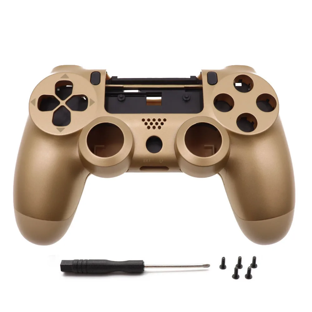 Vorne Hinten Gehäuse Shell Fall Für PS4 JDM-050 JDM-055 JDS 055 JDS 050 Controller Mit R1 L1 Schlüssel Halter Unterstützung innere Rahmen