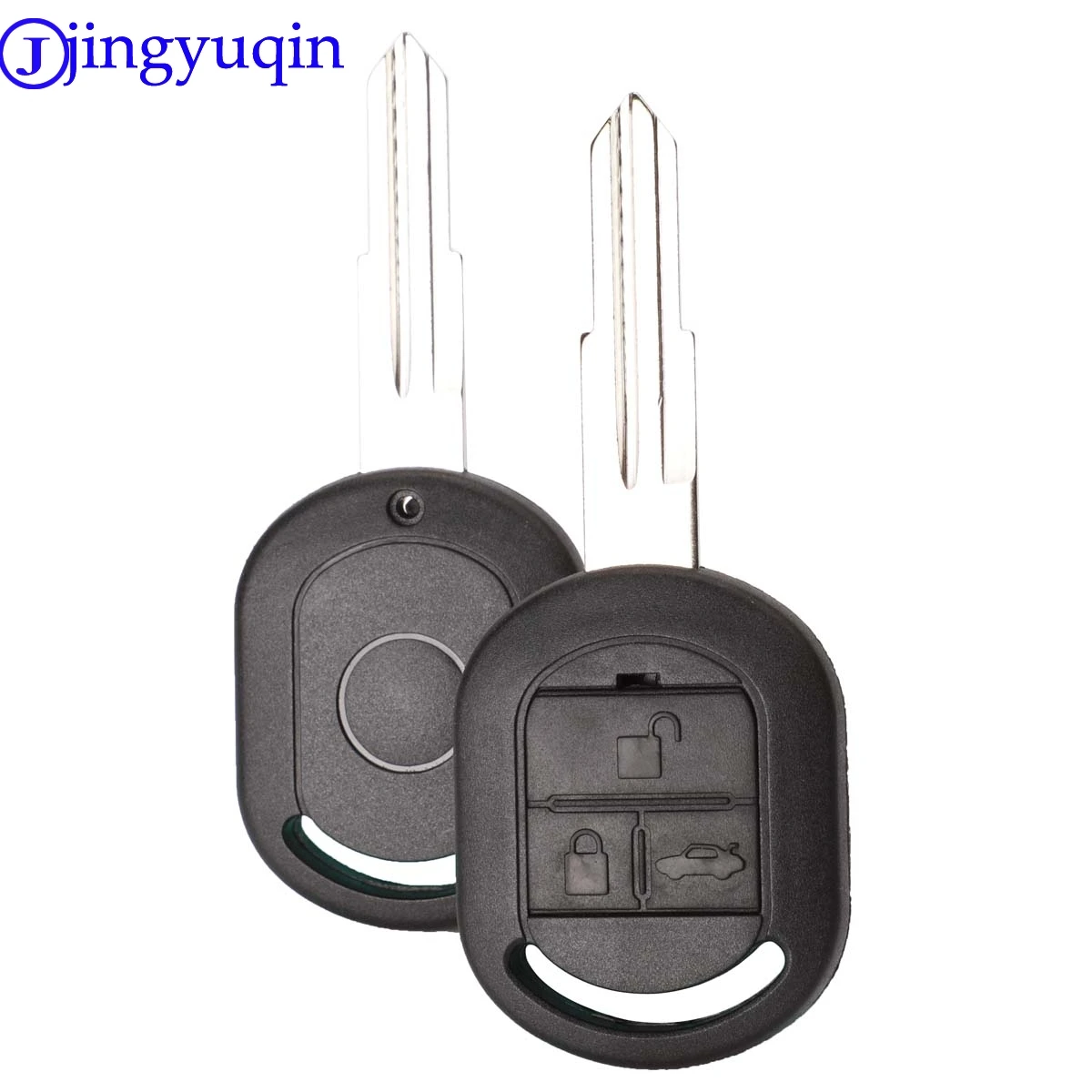 jingyuqin Remote Key Shell Case Cover For Buick 2003-2005 Excelle HRV For Chevrolet Car Key Fob Uncut Blade Fob