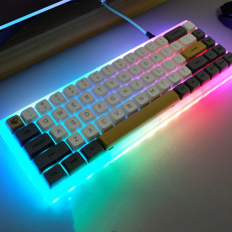 Good Shading Shimmer Theme Keycaps 138 Pieces Similar XDA Profile PBT Sublimation For Mechanical Keyboard