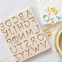 DIY Number Letter Fondant Silicone Mold Cake Decoration Sugar Tools Baking Sugarcraft Chocolate Clay Resin Moulds