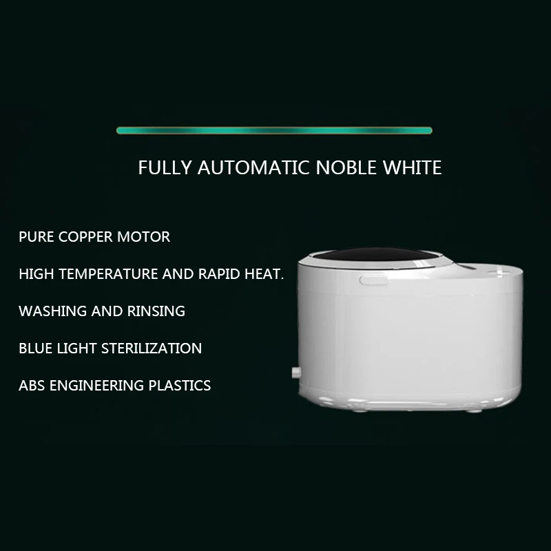 Mini Portable Ultrasonic Cleaning Machine Underwear Small Household Automatic Washing Machines Wash Your Socks Artifact