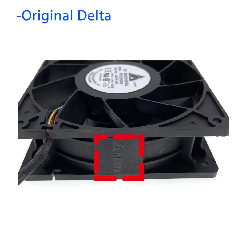 7000RPM 120mm X 38mm PFC1212DE High Speed CFM Cooling Fan 120x120x38mm 12v Delta 12038 120mm 4.80A for Ant S7 S9 D3 L3 E9