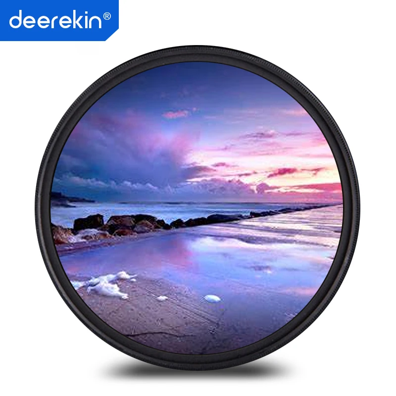 Deerekin ND4 Solid Neutral Density 0.6 ND Filter (2-Stop) 37mm 43mm 46mm 40.5mm 49mm 52mm 55mm 58mm 62mm 67mm 72mm 77mm 82mm