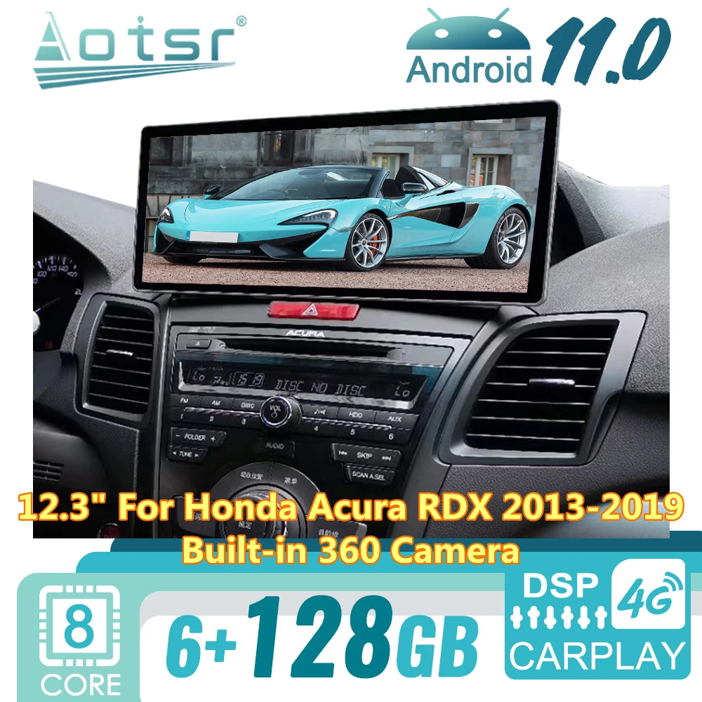 

Автомагнитола для Honda Acura RDX 2013-2019, Android, 2Din, GPS-навигация, мультимедийный плеер, стереоприемник, Авторадио, головное устройство, экран