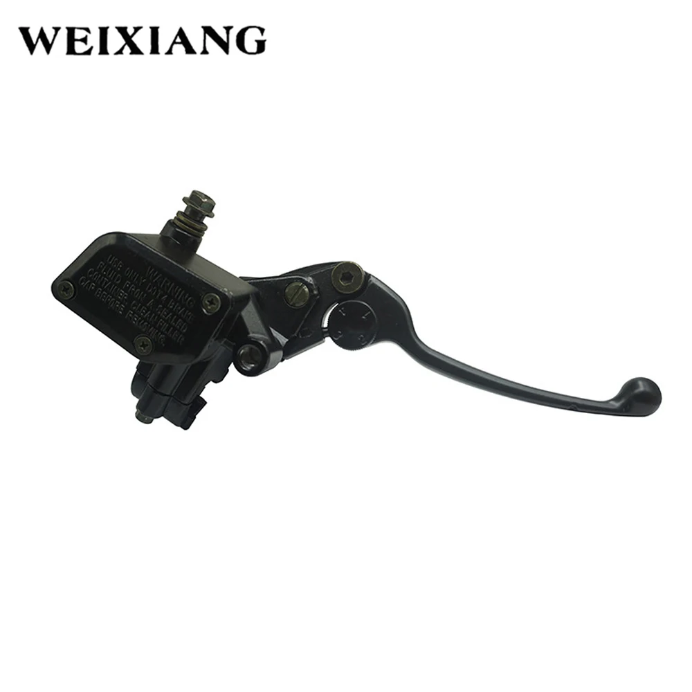 

7/8" 22mm Motorcycle Hydraulic Brake Pump Master Cylinder Assembly Black Disc Brake Lever