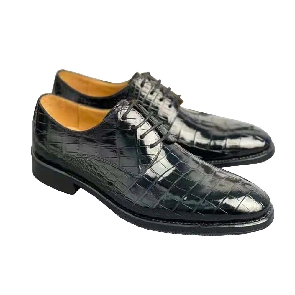 ououoer men shoes man dress shoes men formal shoes men crocodile shoes crocodile leather shoes