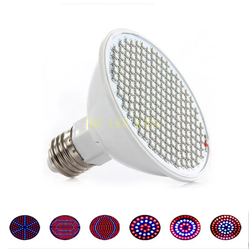 E27 LED Lampu Tanaman Tumbuh E14 LED Tumbuh Cahaya Spektrum Penuh Bola GU10 300 200 LED Rumah Kaca MR16 Phyto Lampu B22