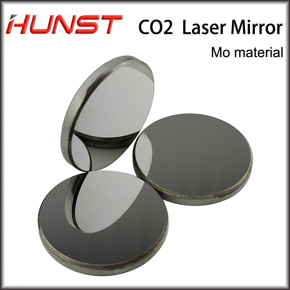 Imagem -02 - Hunst-gravação a Laser e Peças para Máquinas de Corte Lente Reflexiva Espelho Laser mo Diâmetro 20 mm 25 mm 30 mm 200w Co2 Pcs Lot