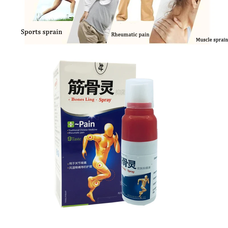 

30ML Pain Relief Spray Hot Therapy Orthopedic Rheumatism Arthritis Plaster For Joint/Neck/Rheumatoid Arthritis,Muscle Sprain