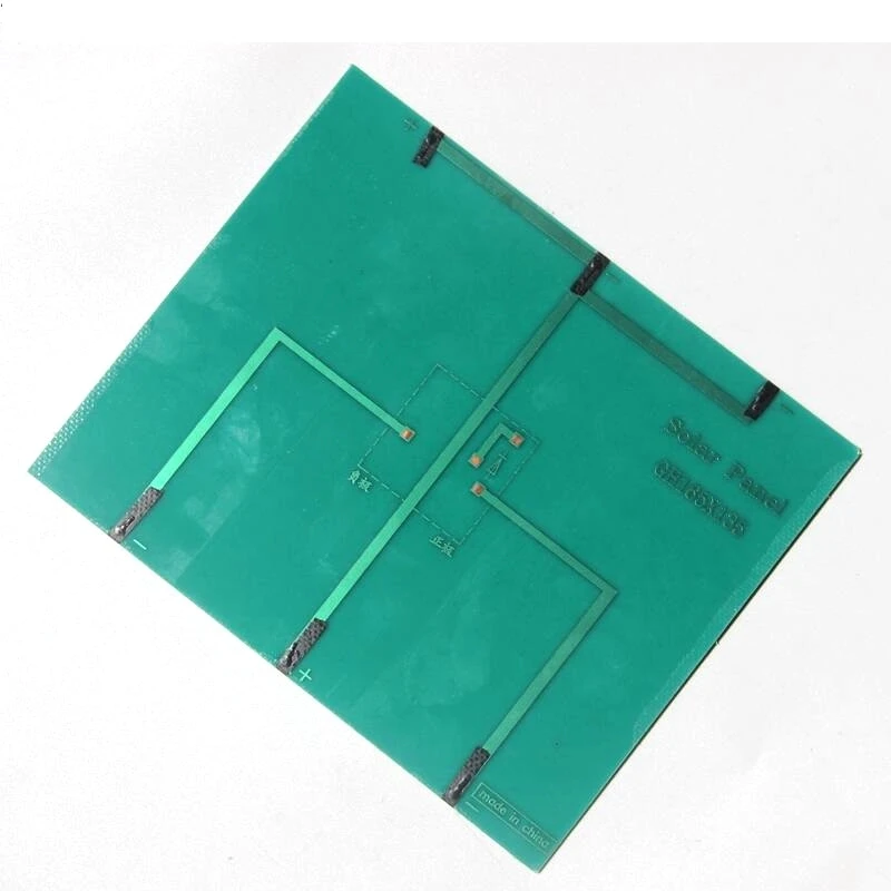 Buheshui 3.5w 6v policristalino célula solar 165*135mm pet carregador de painel solar 200 pces atacado