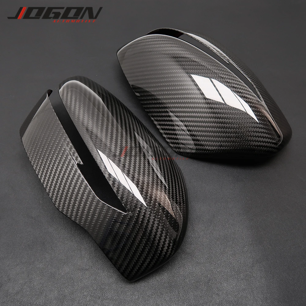 For Nissan X-Trail T32 Rogue Qashqai Murano Juke Navara Serena C27 Pathfinder Carbon Fiber Side Mirror Cap Case Shell Cover Trim