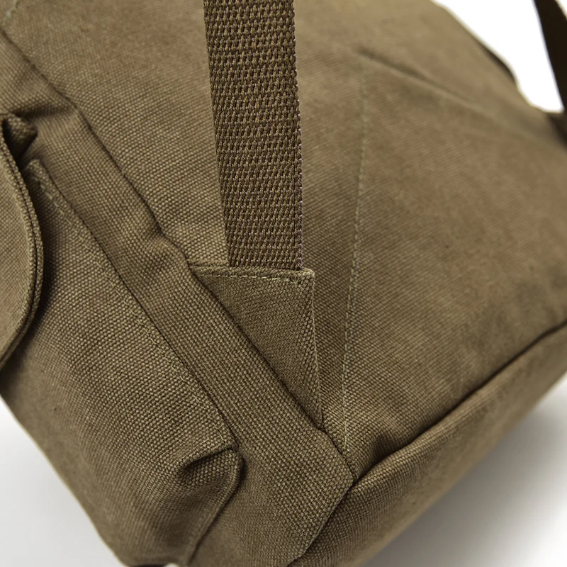 Neue Hohe Qualität Leinwand Männer Rucksack Große Schulter Schule Tasche Rucksack Für Jungen Reise Mode Camping Taschen Mode Einfache Taschen – Detail 18
