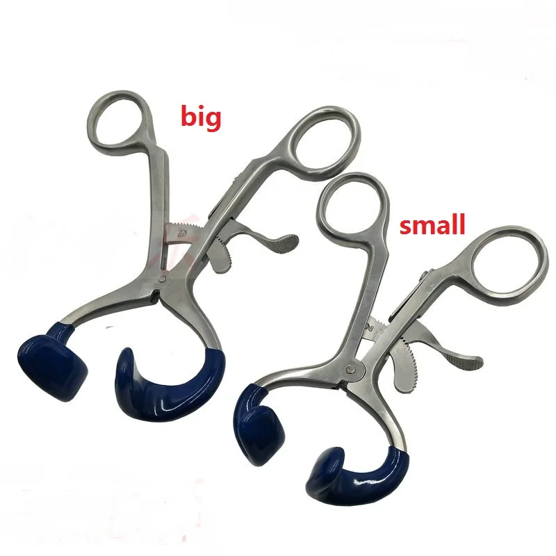 

Dental materials stainless steel tongs Metal Forced opening orthodontic restoration of mouth support tool NO.B1510