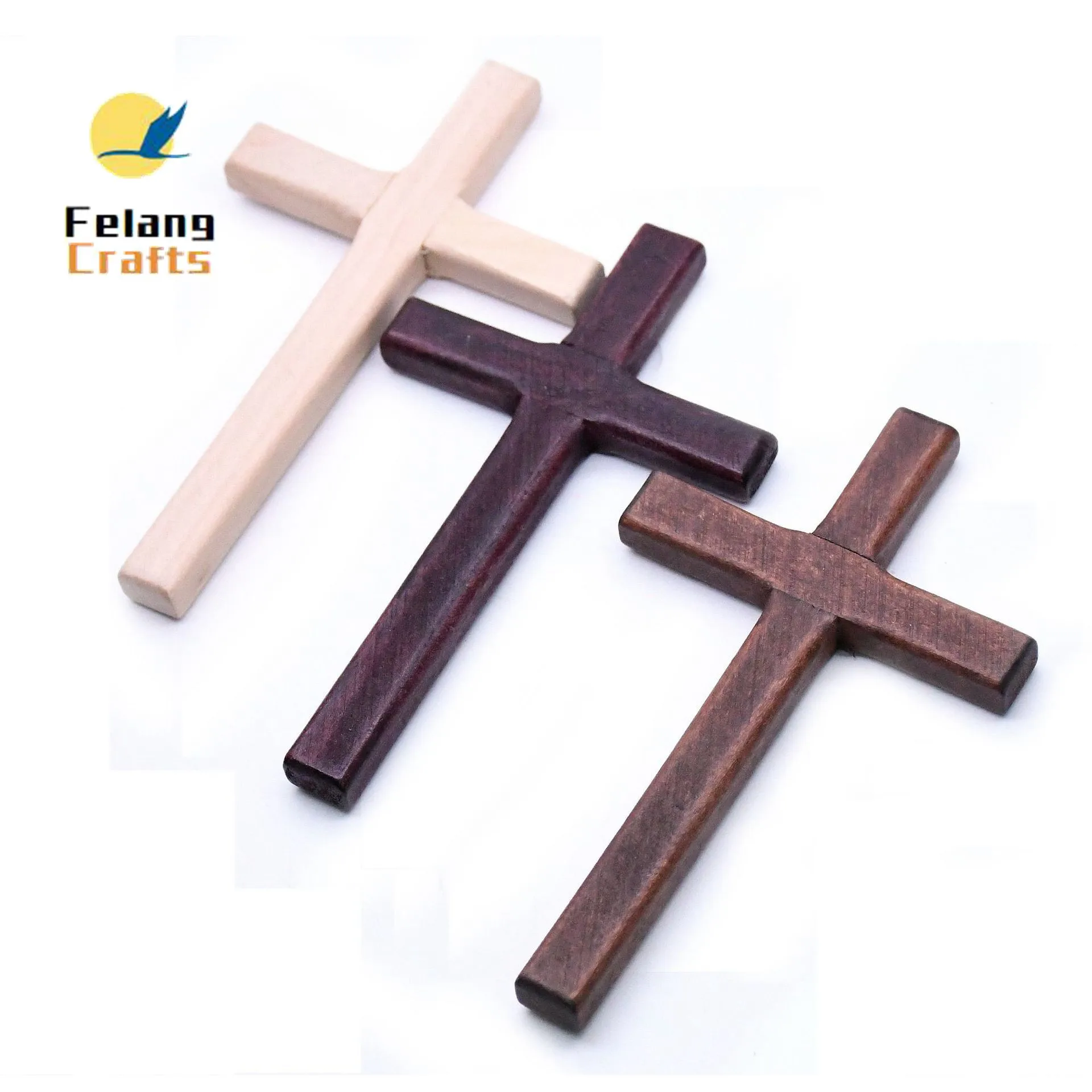 20Pcs Personalized Wooden Cross Baptism Wood Gift First Communion Confirmation Cross Baby Gift Godparent