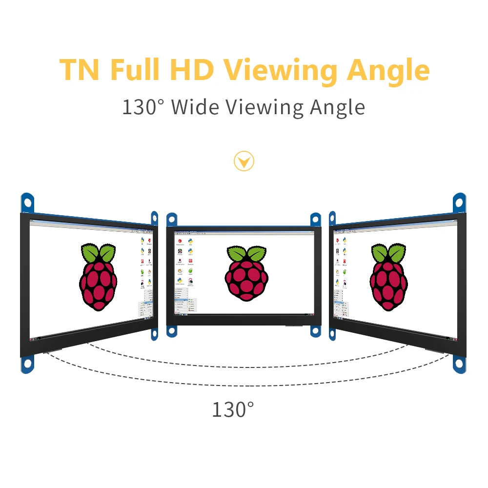 5 inch AIDA64 PC TFT LCD  monitor screen 480*800 Capacitive Touch Screen for Raspberry Pi 5 portable laptop for PC display HDMI