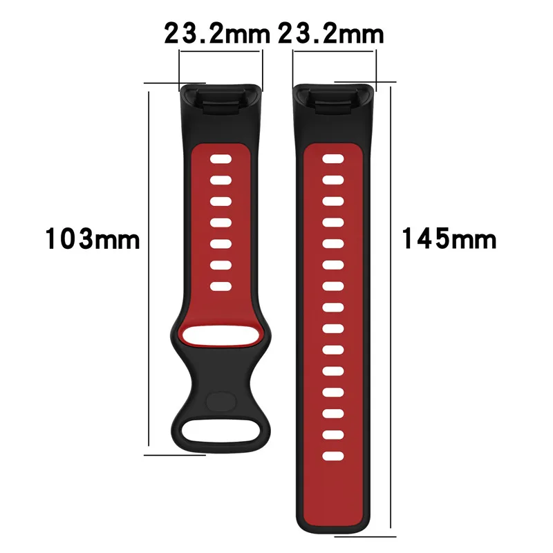 Silicone Watch Strap For Fitbit Charge 5 6 Fitness Replacement Bracelet Sport Bands Soft Wristband For Fit bit Charge 5 Smart