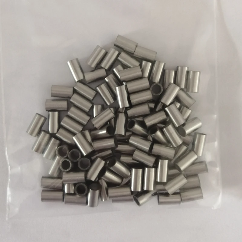 100pcs 5x0.5X5mm SS304 Stainless Steel capillary pipe Industry DIY tube Accessories material Stainless Tube Customized Cutting