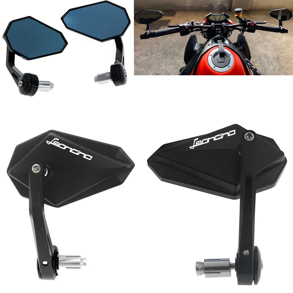 

CNC Aluminum Motorcycle Bar End Mirror Handlebar for Benelli LEONCINO500/250 Trail 2021 2022 2023