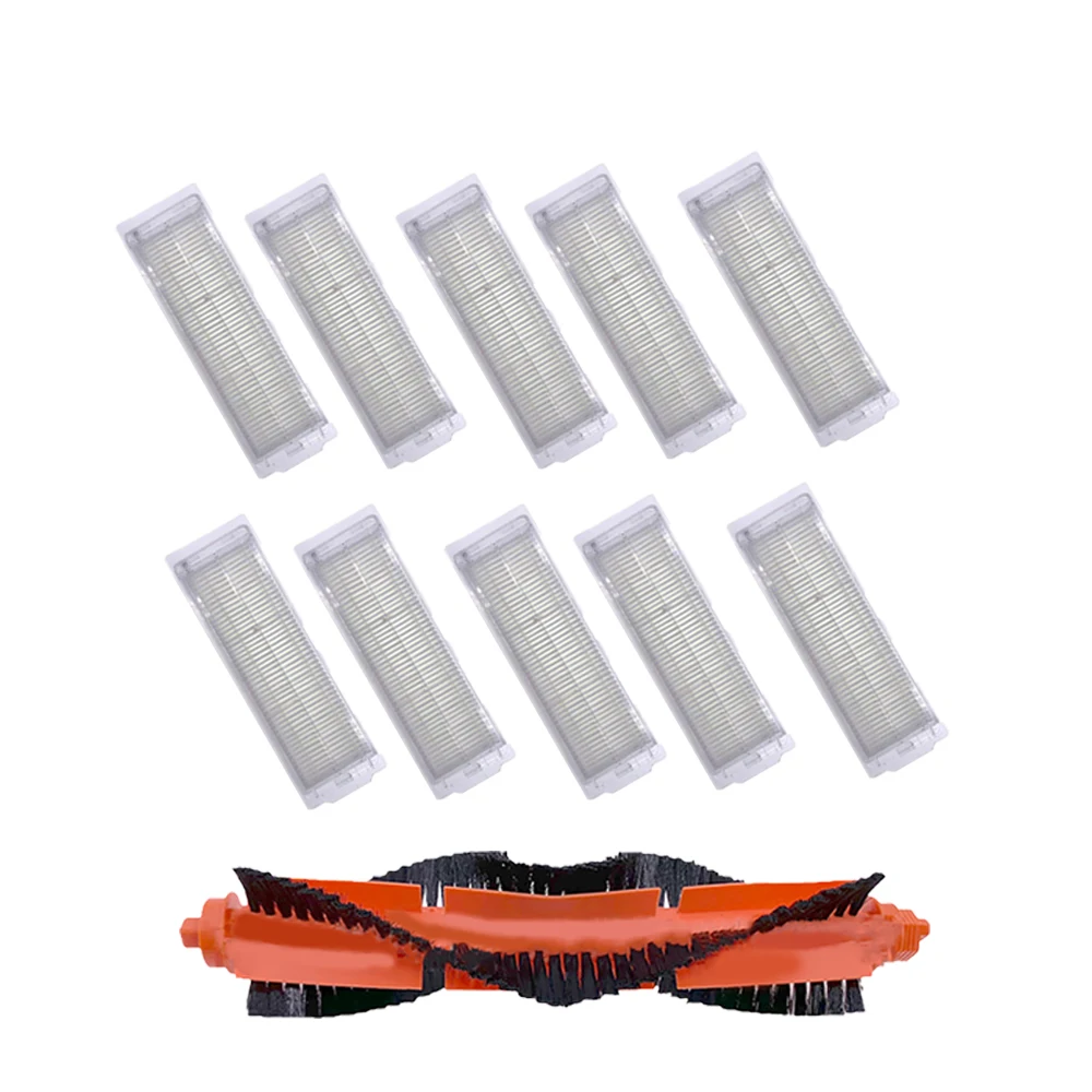 قطع غيار Xiaomi Mijia STYJ02YM ، فرشاة الأسطوانة الرئيسية ، فرشاة جانبية ، فلتر Hepa لـ Conga 3490 3290 ، ممسحة ، قطع غيار