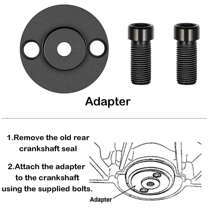 7834 Rear Crankshaft Seal Installer , No. 303-5524 for Ford 1993–1997 Aerostar; 1993–2004 Ranger & Explorer W/ 4.0L V6 Engine