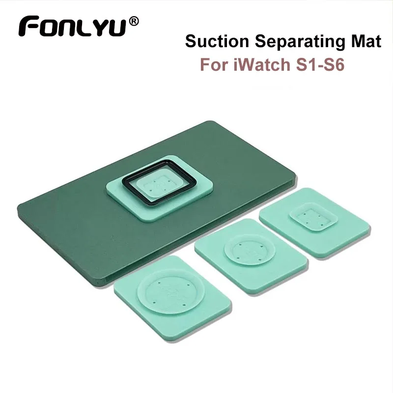 Suction Separation Pad For Apple Watch S1 S2 S3 S4 S5 S6  LCD Screen Repair Glass Position Laminating Mold Rubber Mat