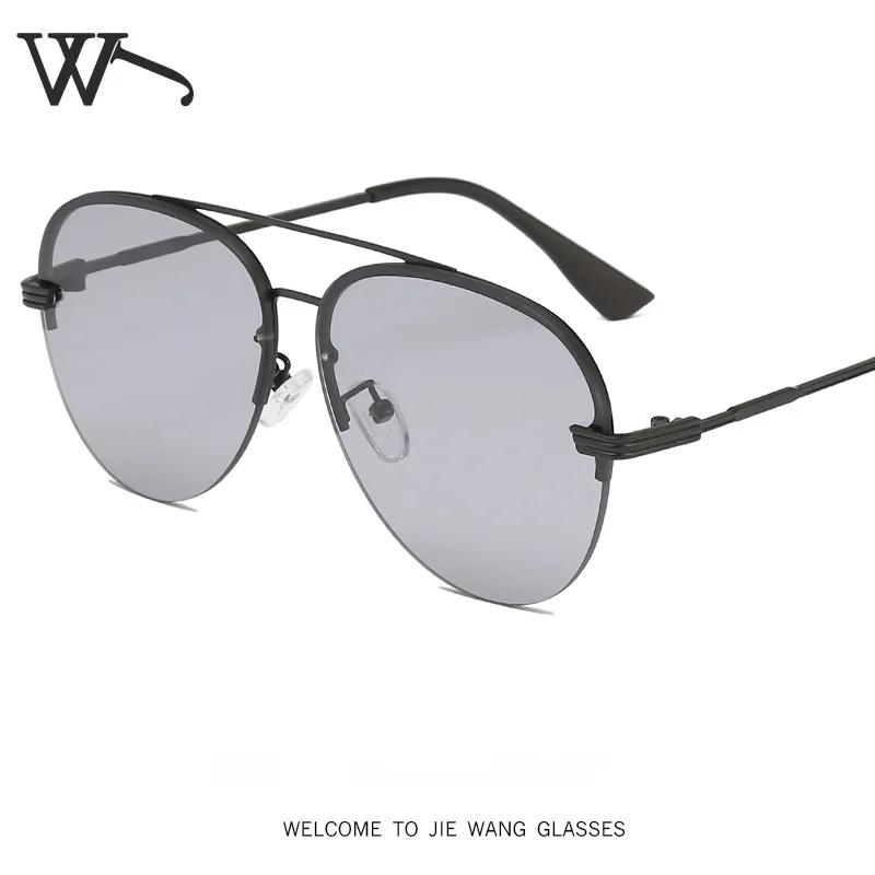 

Fashion semicircular metal frame retro toad mirror shade sun sunglasses male and female common daily commuting