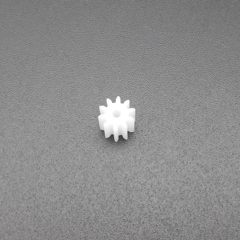 20Pcs/Lot 0.5M 0.5 Modulus 10 Teeth 5MMX6MM 10T 1.5A 101.5A Plastic Spur Gear Pinion T=10 Bore Hole Aperture 1.5mm 1.45MM DIY