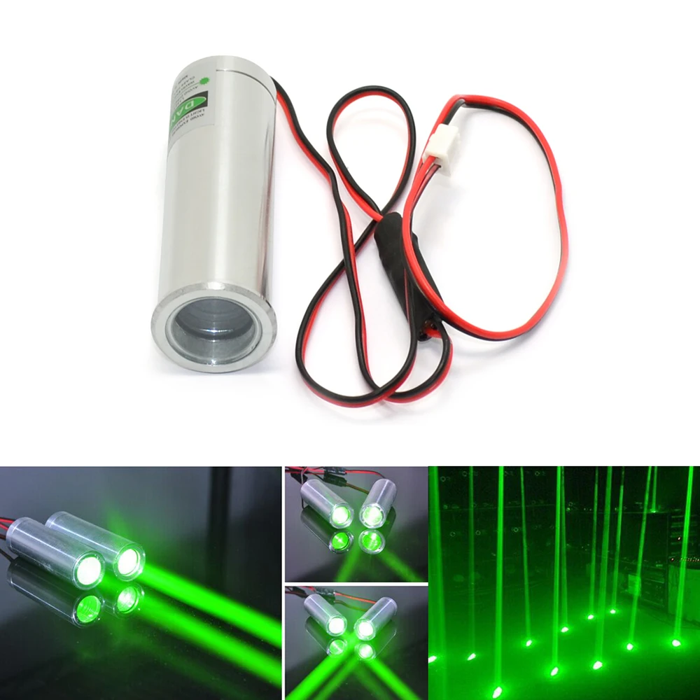 

Fat Beam 532nm 50mW Green Laser Diode Module for KTV Bar DJ Stage Lighting