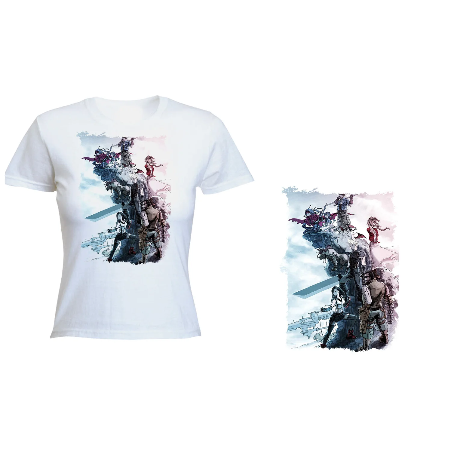 T-SHIRT A3 WOMENS FANART GAME ACTION T-shirt