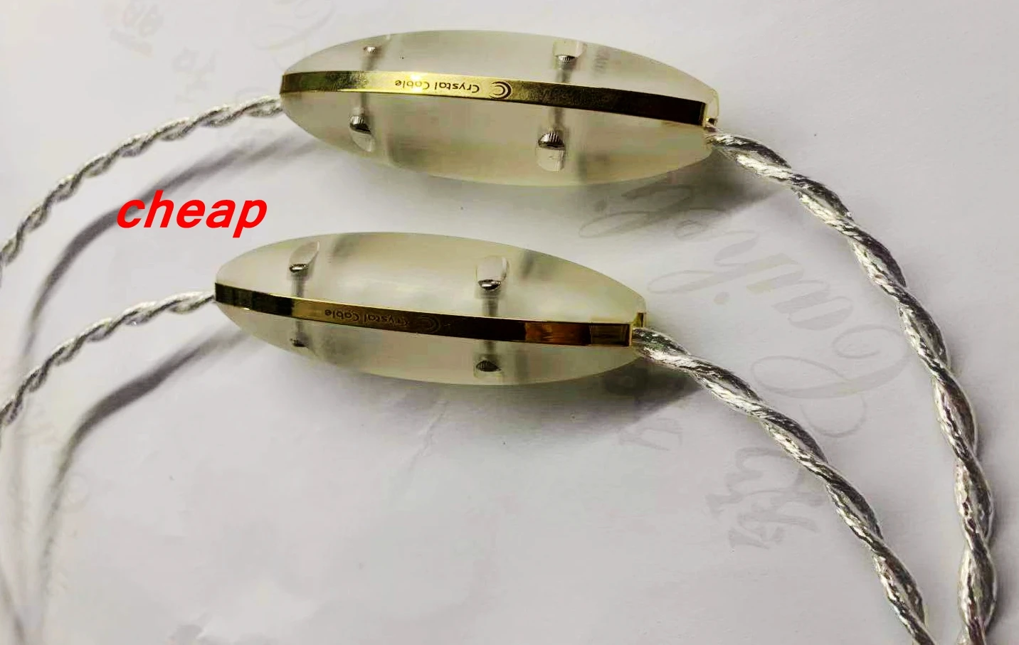 Cable de señal RCA de alta gama y alta.