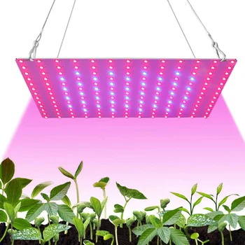 LED-Pflanzenwachstumslicht 1000 W/2000 W Vollspektrum Hydrokultur-Wachstumslampe Pflanzen Phyto Veg Flower Indoor Ultradünnes Panel Phytolamp